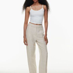 Aritzia The Effortless Pant Linen Size 2